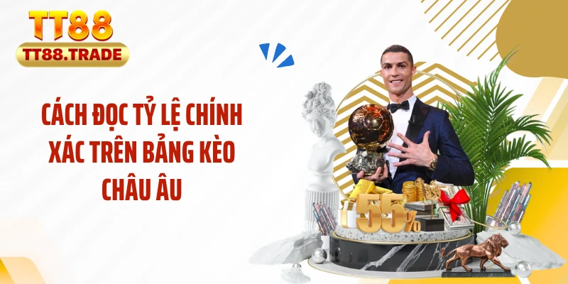 Cách đọc tỷ lệ chính xác trên bảng kèo châu Âu