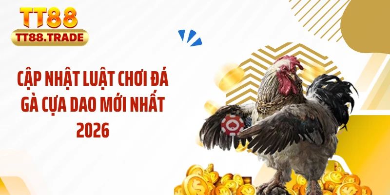 Cập nhật luật chơi đá gà cựa dao mới nhất 2026