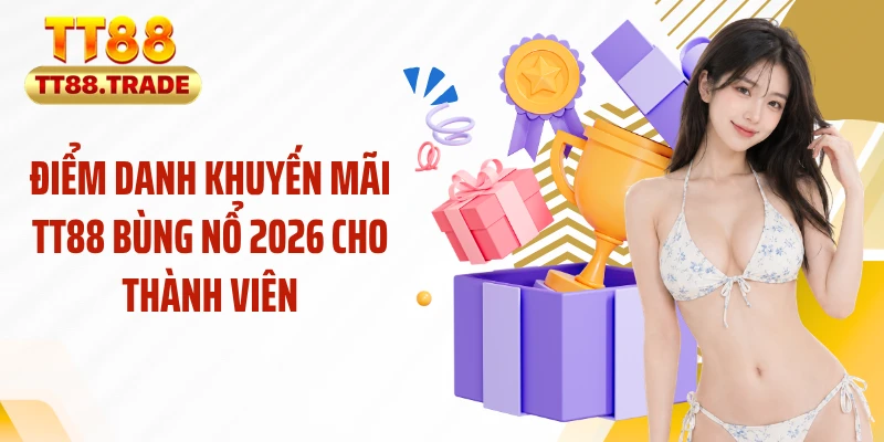 Điểm danh khuyến mãi TT88 bùng nổ 2026 cho thành viên