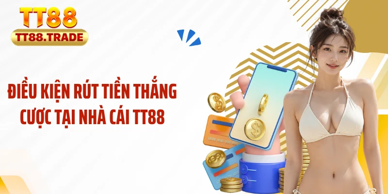 Điều kiện rút tiền thắng cược tại nhà cái TT88